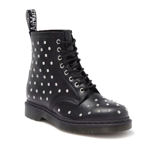 Dr. Martens | 1460 Stud Lug Sole Boot - Picture 1 of 8